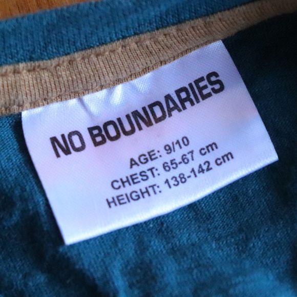 Teal V Neck Tee - Picture 4 of 4